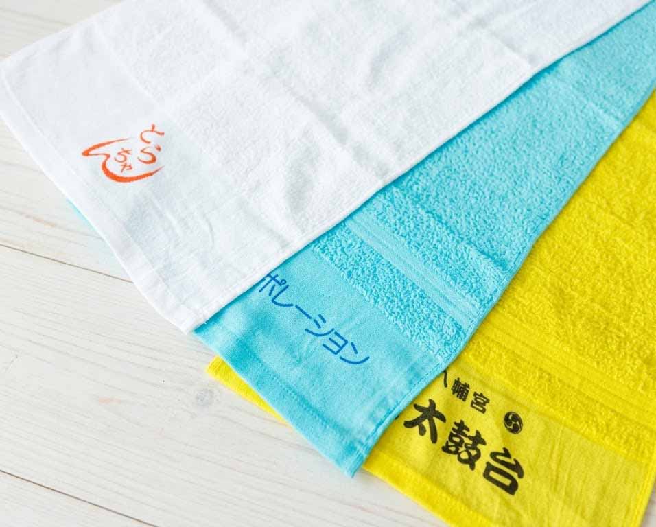 面地印刷の仕上がり例