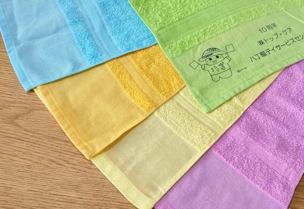 日本製フェイスタオルカラー