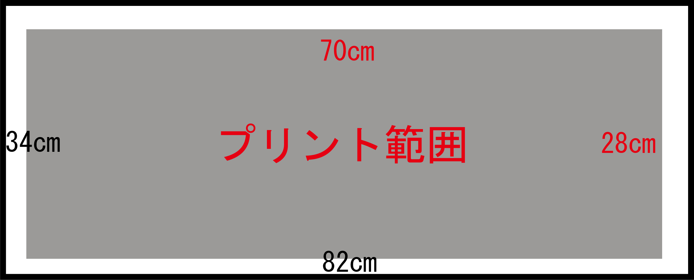 プリント可能範囲（ダミー）