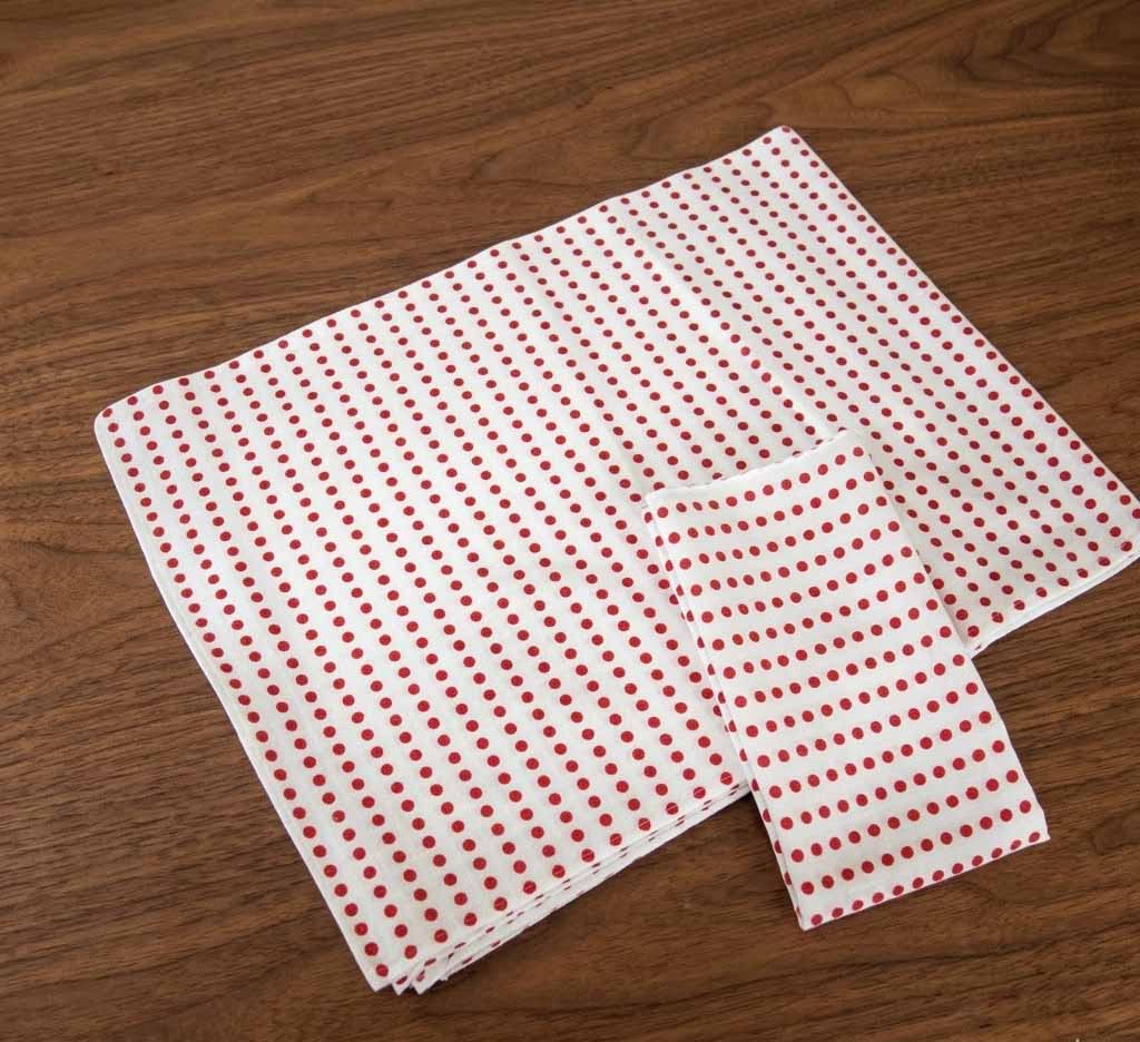 豆絞り端縫製加工10枚セット