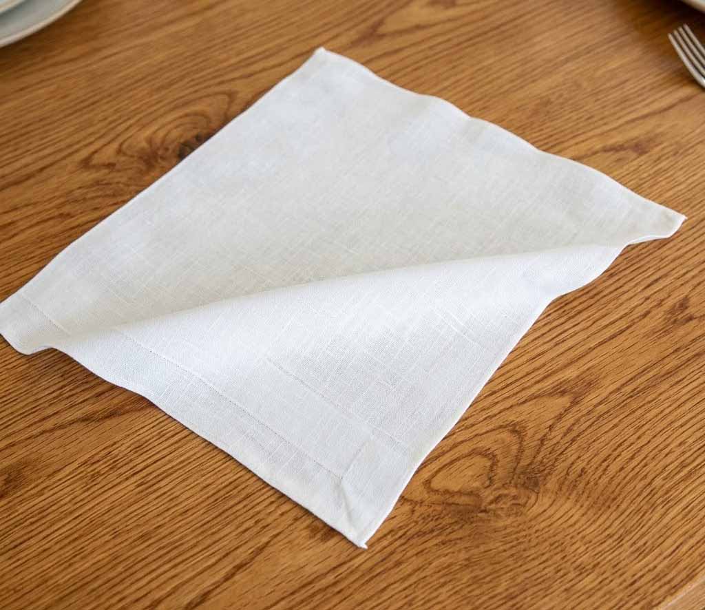 ハンカチサイズ晒手ぬぐい端縫製加工10枚セット メイン画像